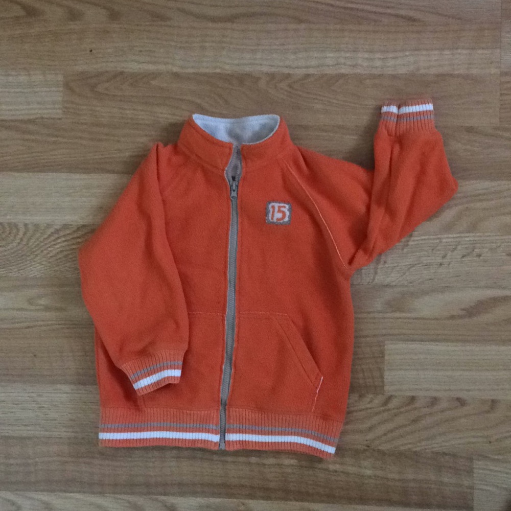 Carters fleece zip up jacket. Size 24months.